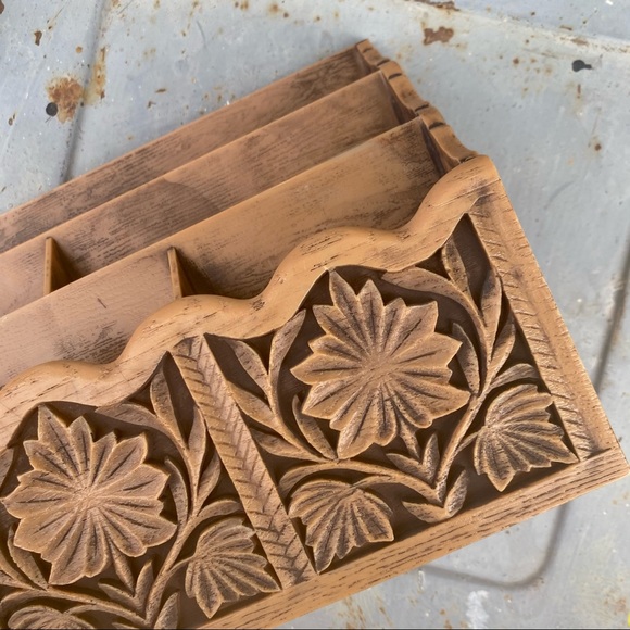 Vintage Boho Lerner Desktop Organizer